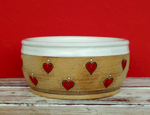 Design hondenbak handgemaakt van keramiek