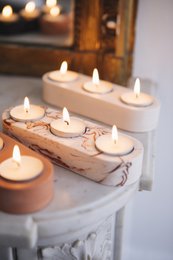 Trio Chauffe plat Anne