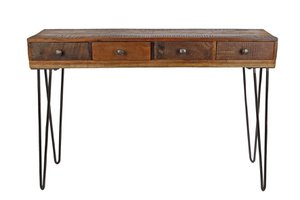 3R Side table natural wood 110x30x76cm