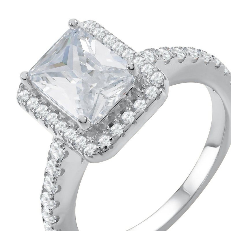 Silver Rectangle Ring