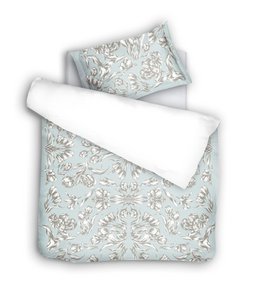 Satijnen beddengoedset DF Cloudy Tulips