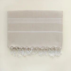 PICKIE Beige XXL - Big Organic Cotton Blanket