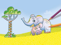 Zeichen zum Stempeln: Meine kleine Savanne