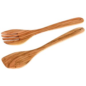 Fakelmann Salatbesteck Olive Wood Edition