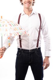 Etretataise mid-wide suspenders