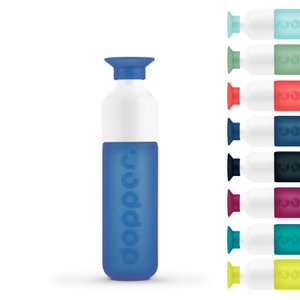 Dopper Original Reusable Water Bottle Pacific Blue 450ml
