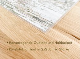 Placemat placemat wasbaar 4 stuks bloemen en kruiden van Artipics plastic placemats 42x30 cm placemats shabby tafeldecoratie landelijke stijl tafelonderzetters gasten gast cadeau