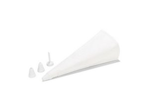 Patisse piping bag + 4 piping nozzles 31cm