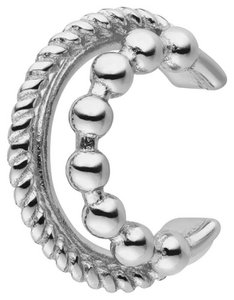 Earcuff silver triple