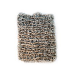 Goat Hair Bath Glove with Cacao Soap