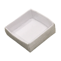  Square white box, 7x7cm, for party table decoration.