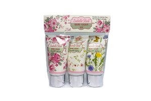 Handcrèmeset bloemen 3x30 ml Isabelle Rose