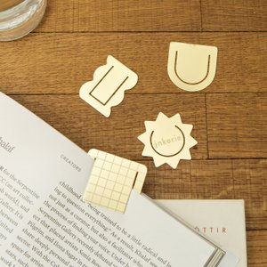 Inkerie Brass Boomarks S/4