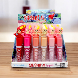 Sirene lip shiny - Small siren -shaped packaging