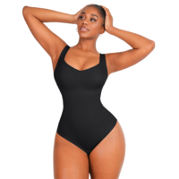 Seamless Bodysuit Shapewear - Black