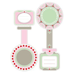 Pak van 16 Dr Oetker Jampot Etiketten Jam