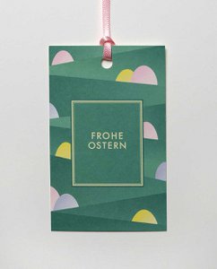 Gift Tags Eggs In The Grass