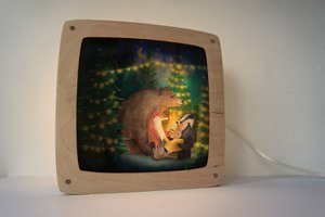 Magic picture Reading book