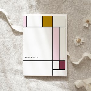 Greeting card For the best...