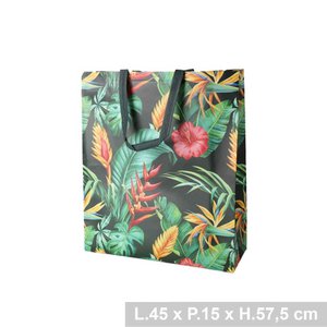 Shopper - Tropischer Dschungel - 24 Stück
