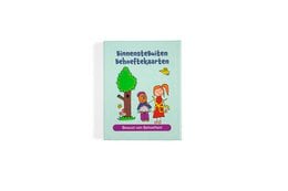 Colorful educational cards featuring a tree and two children, designed to teach awareness of needs.