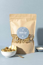 Granola biologica alla mela e canapa
