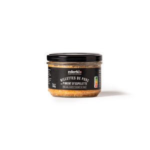 Pork rillettes with Espelette pepper 180g
