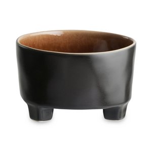 RIVIERA Mueslikom op voet 14cm terra VES 141