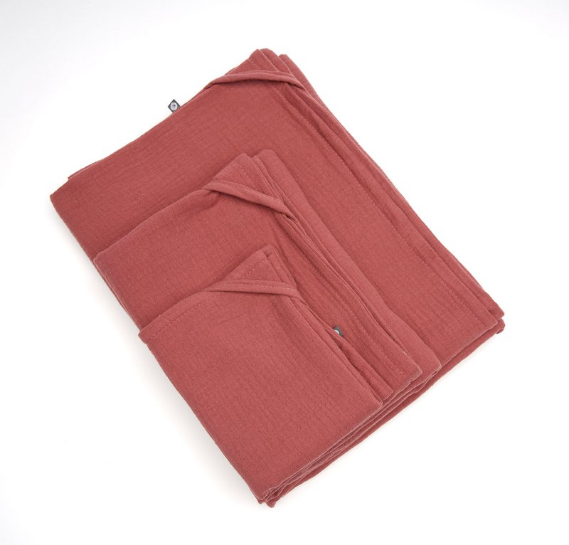 Small Muslin Guest Towel (Set of 3)