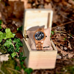 Automatisch houten horloge - Jones