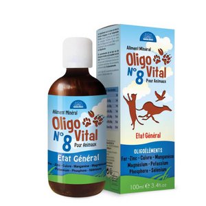 OLIGOVITAL n ° 8 - General condition, beauty of the hair - veterinary food supplement