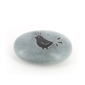 Wierookstickhouder Pebbles -vogel, palewa steen