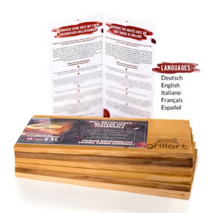 Cedar houten planken voor grillen - van 100% natuurlijk westers rood cederhout