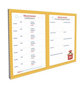 Relax Mama mealplanner