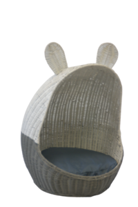 Perzische kattenhuis met oren met kussen