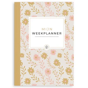 Fyllbooks Mijn Weekplanner - Datumloos - Flowers