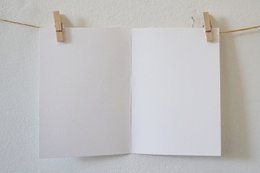 Hanging up Christmas card stars with foil stamping