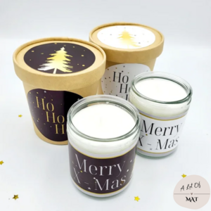 Kerst | Cadeau | Kaars Merry X-Mas