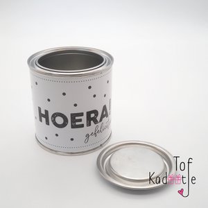 Gift tin 250ml Hooray! Congratulations!