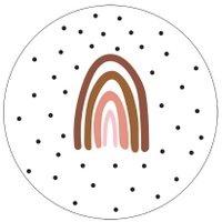 Muurcirkel rainbow