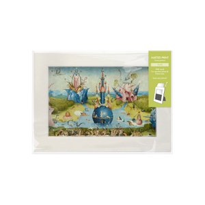 Gematteerde prenten, S, 18 x 13 cm, Jheronimus Bosch, De tuin der lusten