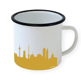 Coppa smaltata di Berlino. orizzonte