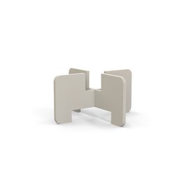 Rocket (candele) standard - 80x40mm - beige / grigio chiaro