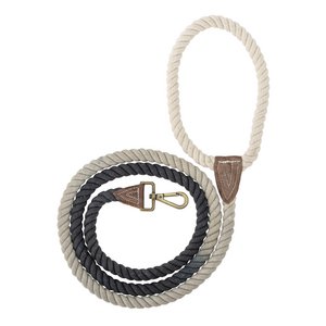 Ceylan Dog Leash, Black, Cotton