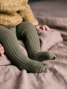 Wollen baby- kindermaillot - Merinowol - Light Avocado