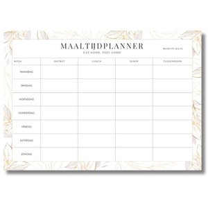 Maaltijdplanner A4