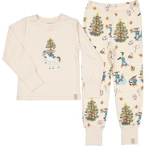Pyjamas tvådelad Pippi Långstrump- Julpyjamas
