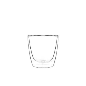 Viva Lauren Double Wall Cup 0,20L, clear, 2-pack /1