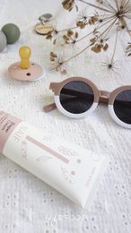 Zonnebril | Sunglasses | Pink - White
