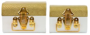 SUITCASE CHESTS TREASURE 2 PIECE SET (HOFF6903)
